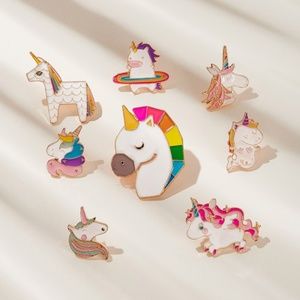 Jewelry - New 8 Pc Unicorn Brooch Set Jewelry - New 8 Pc Unicorn Brooch Set